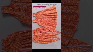 Tulip salwar cutting & stitching for baby girl #tulipsalwar #babygirl #diy #ytshort #trending #viral