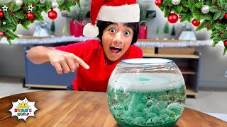 Top 3 Holiday Christmas Science Experiments for kids with Ryan's World