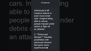 AI On: Should advanced prosthetics be designed to enhance human abilities beyond mere replacement