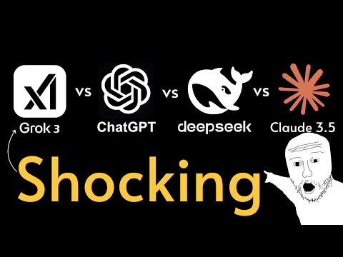 Grok 3 vs ChatGPT vs DeepSeek vs Claude 3.5: Who's the Brainiest? 🤯
