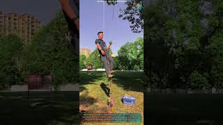 Innovative Climbing Rope System for Efficient Tree Branch Access