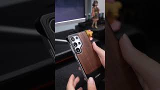 Solid wood phone cases are really different!#case #phonecase #oatsbasf#fyp#foryou#Samsungcase