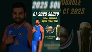 🇮🇳 India's CT 2025 Dream Team! 🏏 #championstrophy2025 #icc #shorts #trending #teamindia #ct2025