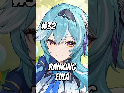 Eula will get Vengeance from her ranking!! ❄️👑 #hoyocreators #GenshinImpact #hoyoverse #eula