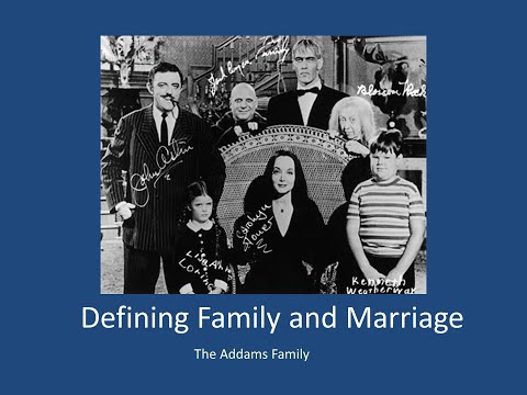 Defining Family (Using TV families)