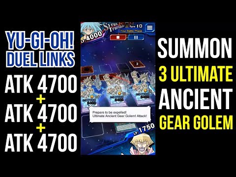 [YDL] Summon 3 ULTIMATE Ancient Gear Golem
