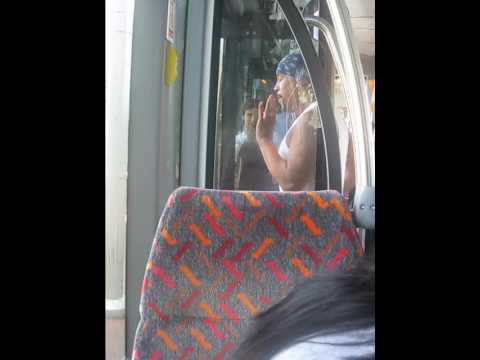 Performer from the Bus to Monaco Ville