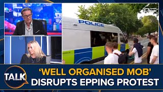 "Well Organised MOB" Disrupts Epping Migrant Hotel Protests