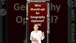 Who should Opt for Geography Optional in UPSC? #geographyoptional #upscgeographylectures