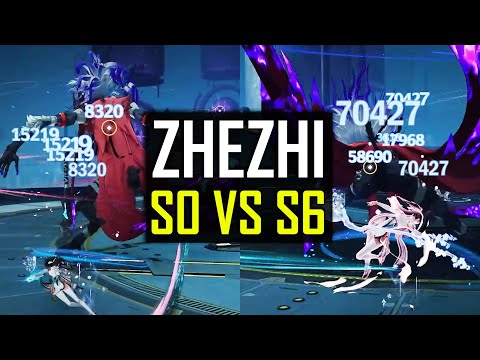 BROKEN DPS Zhezhi S0R1 VS S6R1 Wuthering Waves