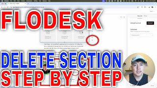 ✅  How To Delete Section In Flodesk Email🔴