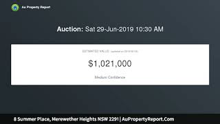 8 Summer Place, Merewether Heights NSW 2291 | AuPropertyReport.Com