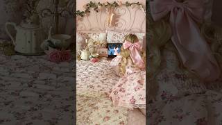 Princess dreams💗#barbie #cottagecore #princesscore #coquette #pinkaesthetic #shorts #cinderella