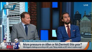 FIRST THINGS FIRST | Nick Wright DEFENDS Josh Allen, Buffalo Bills Are MORE To BLAME For Failures