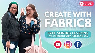 CREATE WITH FABRIC8: Christmas Apron (Free Online Sewing Class)