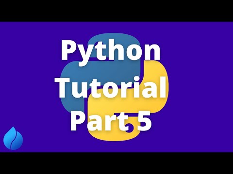Python Tutorial Part 5 (logical and comparison operators)