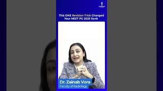 This ONE Revision Trick Changed Your NEET PG 2025 Rank #neetpg2025 #shorts #revision