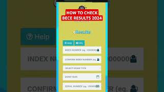 HOW TO CHECK BECE RESULTS ONLINE #bece2024 #waec #beceresults DM me for checkers