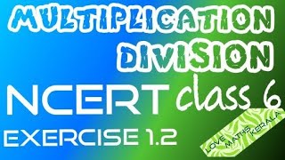 CLASS 6 | NCERT | EXERCISE 1.2