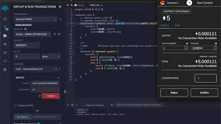 Ethereum Smart Contract with Remix