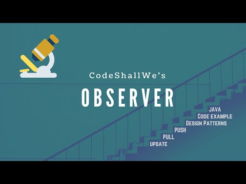 Observer Design Pattern