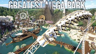 Greatest Planet Coaster 2 Park so Far!: Legends & Wonders Part 2 - Olympus