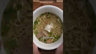 He Made Instant Ramen Gourmet