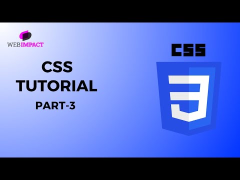 CSS Tutorial Part-3 #css #webdevelopment