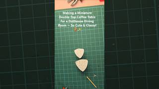 Double Trouble Table! 🪵☕ Mini Coffee Table DIY Magic