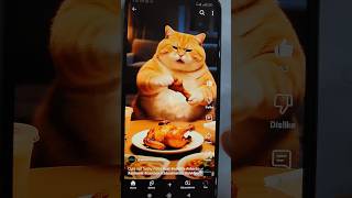 Cute Cat Vegetable Funny Video #shortsfeed #animals #cartoon #viralshorts