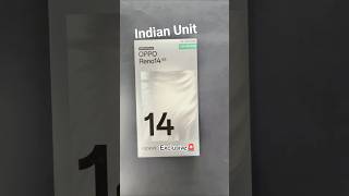 Oppo Reno 14 5G Unboxing⚡Exclusive🚨Before Launch