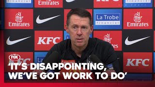 Pragmatic McRae not panicking despite recent losses I Collingwood Press Conference I Fox Footy