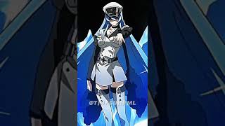 Esdeath Vs. Kiryuin Satsuki || #akamegakill #killlakill #shorts