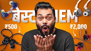 Top 5 Best Earphones From  ₹500 to ₹2000👈 Superior Sound Quality...!