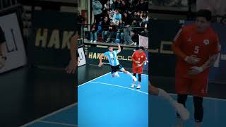⚽BEST WING SPIN GOAL 👀🧠😱#handball #explore #sportsball #futsal #bestplayer #youtube #shorts #player