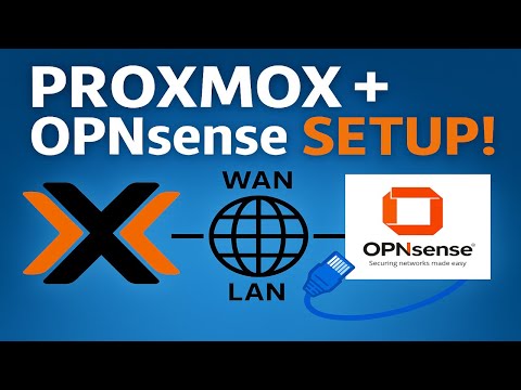How to Setup OPNSense in Proxmox with Networking (Step-by-Step)