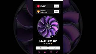 I'm mining and withdrawing TRX Tron crypto #cryptotrading #trxmine #trxminer