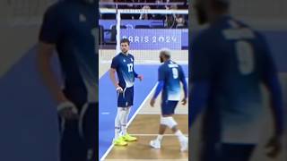 Perfect pass by Trevor Clevenot 😬 #volleyball #volleyballplayer #francevolleyball