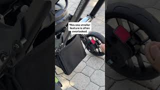 Sandal-friendly brakes on the Orbit Baby G5 Stroller