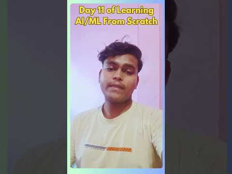 Day 11 of Learning AI/ML from Scratch | 3D Geometry Made Easy | Math for Machine Learning