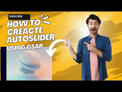Animated Slider using Gsap|| #webdevelopment #subscribe