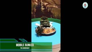 GamesMister Showcases... BotWar The Democracy Mobile Bunker Miniature