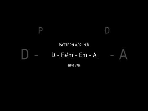 Pattern #02 - BPM 70 - Key D #shorts