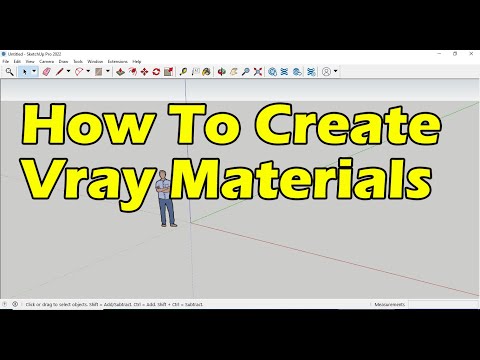 How To Create Vray Materials