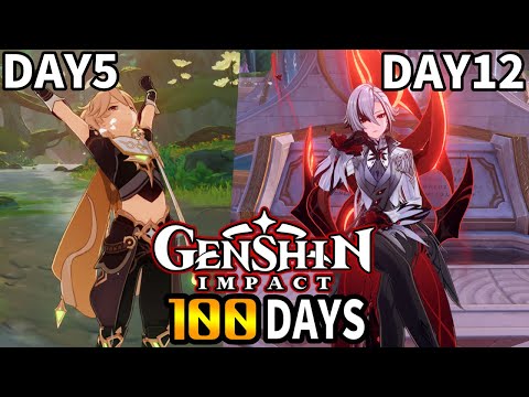 【原神100days】鬼畜過ぎる世界で100日間！無課金生活！【5日目～12日目】