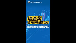 這產業竟有轉嫁通膨功能！將通膨轉化為墊腳石？#富蘭克林國民的基金 #Shorts
