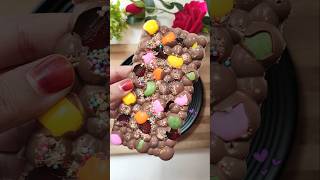 Mentos and Jelly Bubbly Chocolate🤓 #cartoon #shortvideo #shorts #chocolatewala #spicyfoodcorner