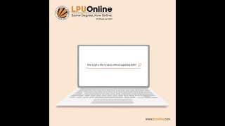 Upskill with LPU Online
