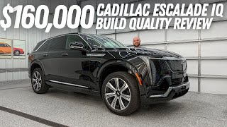 $160,000 Cadillac Escalade IQ Build Quality Review - Luxury EV With Surprisingly Cheap Materials