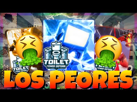 Las PEORES ACTUACIONES de Toilet Tower Defense... 🤢 | El Dinox